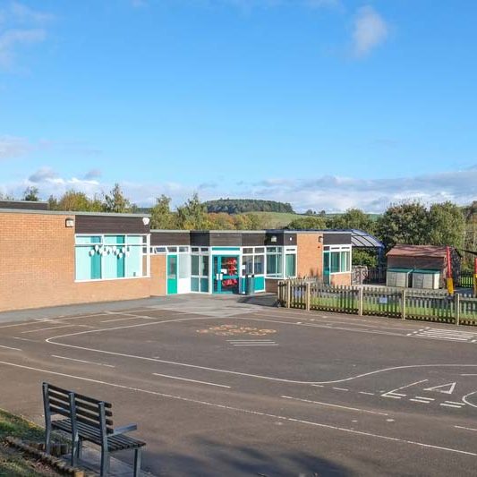 School building in Kent, UK, this type of school is for infant/junior children aged 5-11years old